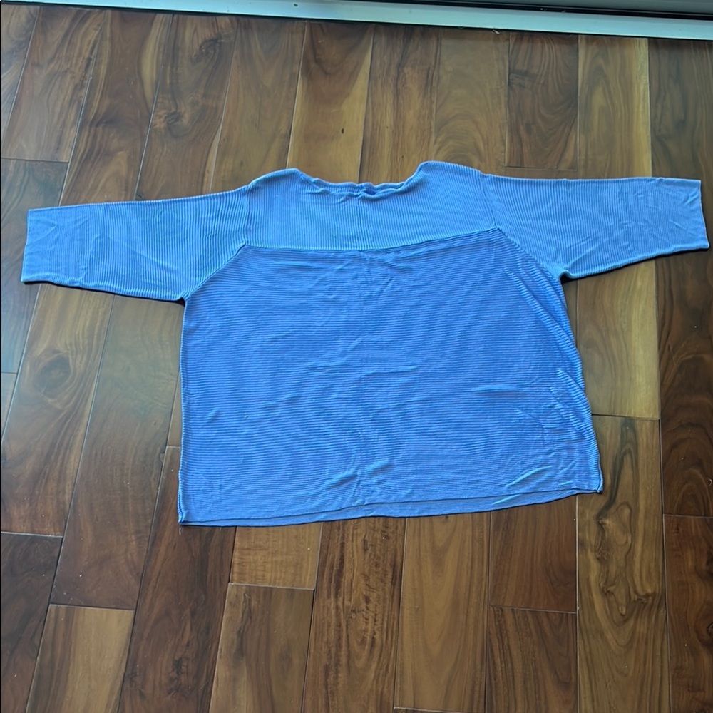 Light lilac silky Long Sleeve Top